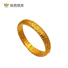 足金黄金千禧手镯约39克