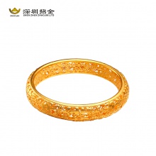 足金黄金千禧手镯约39克