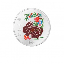 兔年2011彩银章